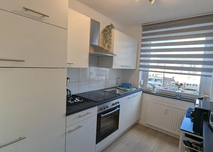 Strandappartement 2 Minuten Vom Suedstrand Daire Wilhelmshaven